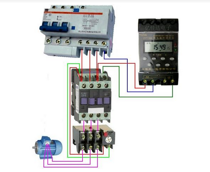 继电器的正确接线方法步骤